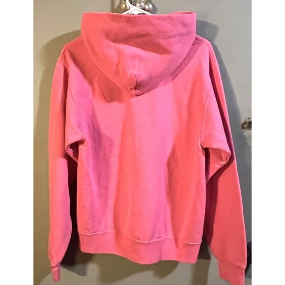 Jerzees Pullover Girls Pink Farm Graphic Hoodie / Long Sleeve Bright Pink SMALL - Picture 2 of 3